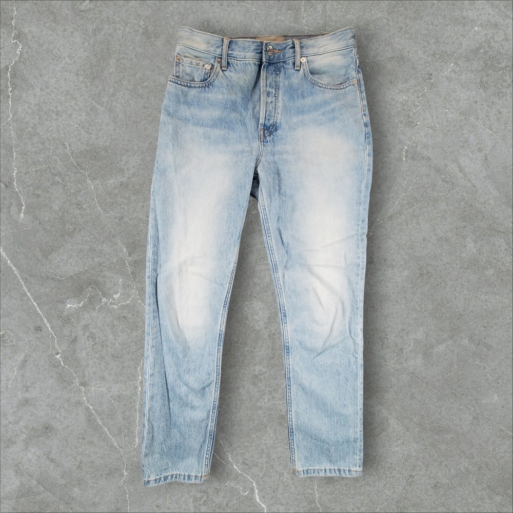 Everlane The 90s Cheeky Jean Women 27 Light Blue Organic Cotton High Rise Casual